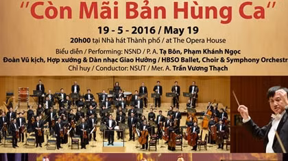 “Còn mãi bản hùng ca” mừng ngày sinh nhật Bác
