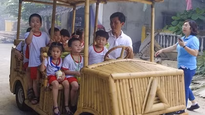 Độc đáo không gian tre ở Hội An