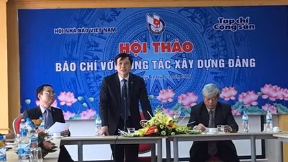 Hội thảo Báo chí với vấn đề xây dựng Đảng