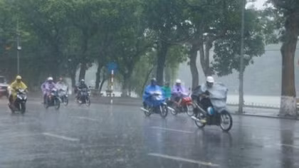 Thời tiết ngày 4-5: Mưa dông diện rộng ở Bắc Bộ và Bắc Trung Bộ
