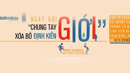 Khởi động chương trình “Ngày hội chung tay xóa bỏ định kiến giới” 2016