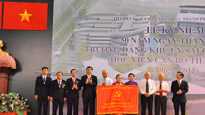 Kỷ niệm 50 năm ngày thành lập Trường Đảng Khu ủy Sài Gòn – Gia Định