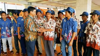 Đại sứ quán Việt Nam tổ chức đưa 18 ngư dân bị bắt tại Indonesia về nước