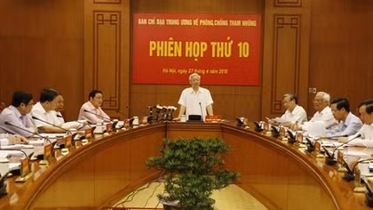 Thành lập 7 đoàn kiểm tra, giám sát việc xử lý tham nhũng