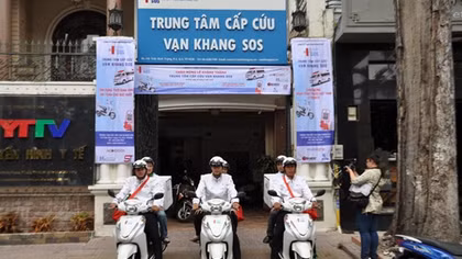 Đơn vị đầu tiên trên cả nước triển khai dịch vụ cấp cứu 24/7 