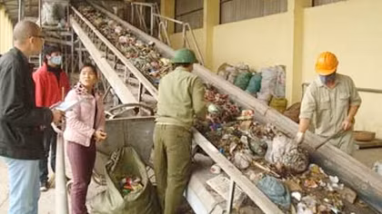 Đưa vào hoạt động nhiều nhà máy xử lý rác thải tập trung