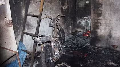 Nam thanh niên chết cháy bất thường trong phòng trọ
