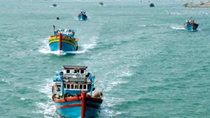 Những người đón Tết giữa biển khơi 