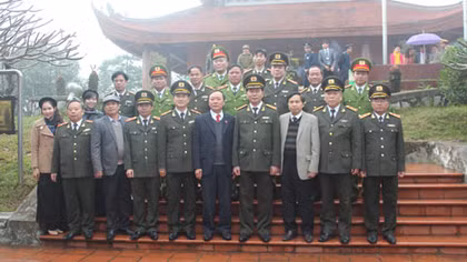 Bộ trưởng Trần Đại Quang thăm và làm việc tại tỉnh Thái Nguyên
