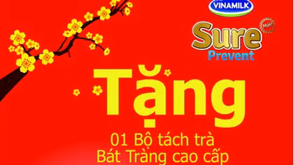Vinamilk khuyến mại lớn dịp Tết