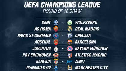 Kết quả bốc thăm Champions League: Kịch bản... muôn năm cũ 