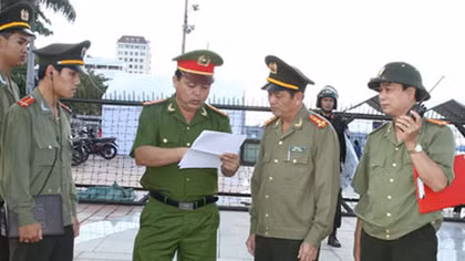 Triển khai phương án bảo vệ cuộc thi trình diễn pháo hoa quốc tế 2015 tại Đà Nẵng
