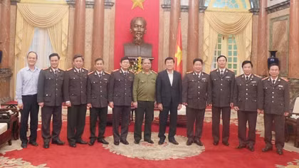 Chủ tịch nước làm việc về Dự án xây dựng Khu đào tạo Quốc tế tại Học viện An ninh nhân dân