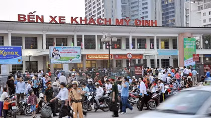 Từ 1/6: Chuyển xe khách tuyến Hà Nội - Thái Nguyên về Bến xe Mỹ Đình