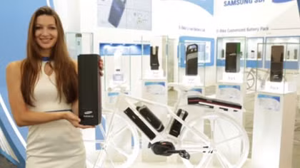 Pin cho xe đạp điện chạy đến 100km của Samsung