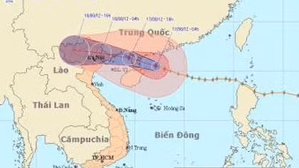 Chủ động cấm biển tại khu vực tỉnh Quảng Ninh