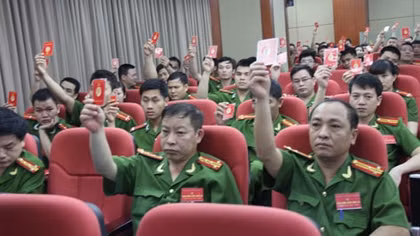 Đảng bộ Cục Cảnh sát TNTP tổ chức Đại hội điểm