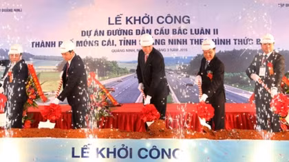 Khởi công Dự án đường dẫn cầu Bắc Luân II