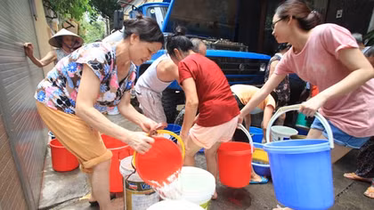 Giải cứu cảnh 'chết khát' giữa lòng Thủ đô
