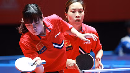 Bóng bàn Việt Nam ra quân thắng lợi tại SEA Games 28