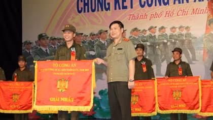 Hải Phòng đạt giải nhất tại Hội thi Chung kết Công an xã giỏi toàn quốc