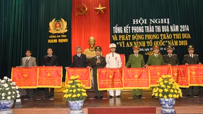 Công an tỉnh Nam Định phát động phong trào thi đua “Vì an ninh Tổ quốc” năm 2015