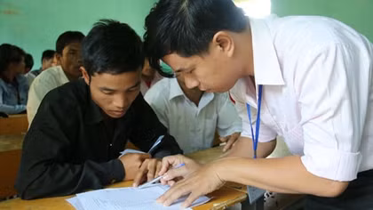 Những thí sinh 'đặc biệt' ở vùng cao