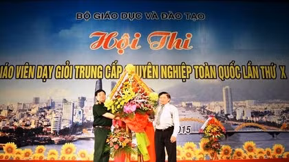 Khai mạc hội thi giáo viên dạy giỏi toàn quốc trung cấp chuyên nghiệp