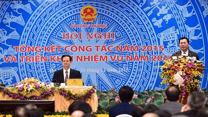 Hoàn thiện thể chế để phát triển công-thương nghiệp, dịch vụ