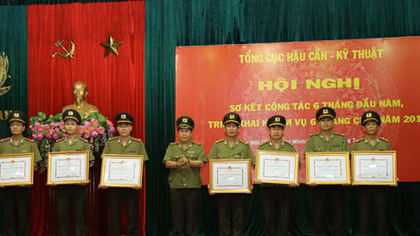 Tổng cục Hậu cần-Kỹ thuật CAND sơ kết công tác 6 tháng đầu năm 2015