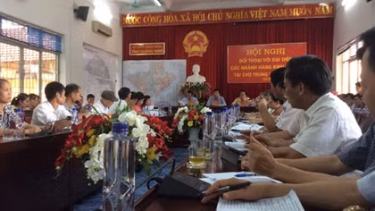 Cưỡng chế 63 hộ không thực hiện di chuyển khỏi chợ Trung tâm Hải Hà cũ