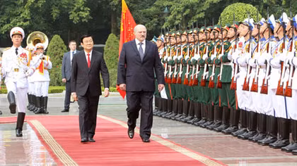 Củng cố và phát triển toàn diện quan hệ Việt Nam - Belarus