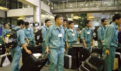 7.000 lao động đang chờ được sang Hàn Quốc làm việc trong năm 2015