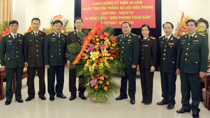 Báo CAND chúc mừng Bộ Tư lệnh Bộ đội biên phòng và Báo Biên phòng