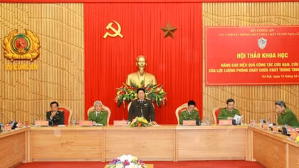 Nâng cao hiệu quả công tác cứu nạn, cứu hộ của lực lượng PCCC trong tình hình mới