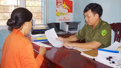 Người Trưởng Công an xã hết lòng vì sự yên bình thôn xóm