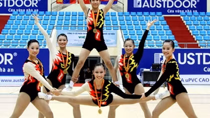 Việt Nam đăng cai giải vô địch Aerobic châu Á