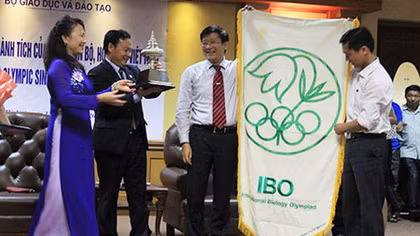 Việt Nam sẽ đăng cai Olympic Sinh học quốc tế năm 2016