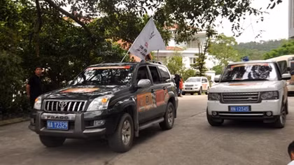 Tổ chức diễu hành xe ôtô đường trường ASEAN - Trung Quốc năm 2015