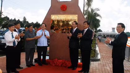 Bộ trưởng Trần Đại Quang dự Lễ khánh thành nâng cấp đường bay Pleiku