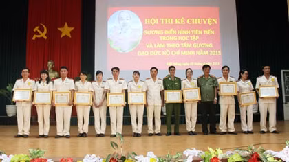 Công an tỉnh Đắk Nông thi kể chuyện làm theo lời Bác