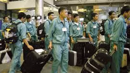 Cả nước đưa được 106.840 lao động đi làm việc ở nước ngoài theo hợp đồng