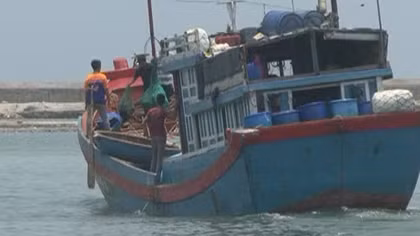 Bị tàu lạ đâm, 1 ngư dân trên tàu cá ở Lý Sơn trọng thương