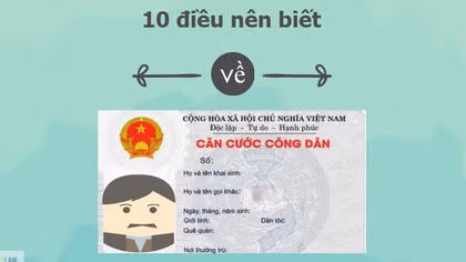 Dự thảo Nghị định quy định biện pháp thi hành Luật Căn cước công dân