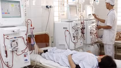 Việt Nam có khoảng 8.000 bệnh nhân mắc suy thận mỗi năm