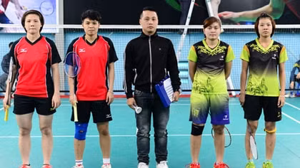 Bế mạc giải Cầu lông Hải Dương tranh cup Mizuno