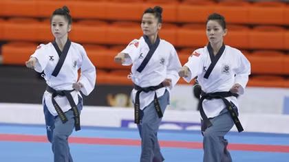Đội tuyển taekwondo tham gia thi đấu giải vô địch thế giới