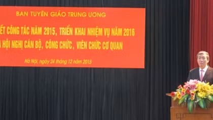Đổi mới nội dung công tác tuyên giáo là nhiệm vụ trọng tâm