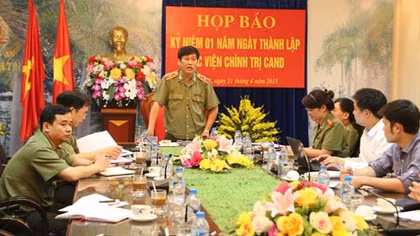Tổ chức nhiều hoạt động kỷ niệm 1 năm thành lập Học viện Chính trị Công an