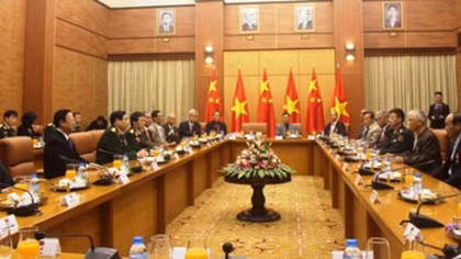 Đoàn cựu chiến binh, chuyên gia Trung Quốc thăm Việt Nam